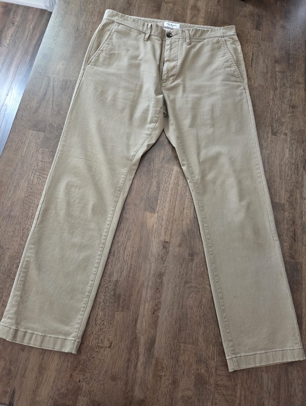 Slim Fit Hennepin Cotton Spandex Tan Chino Pants W34 L30